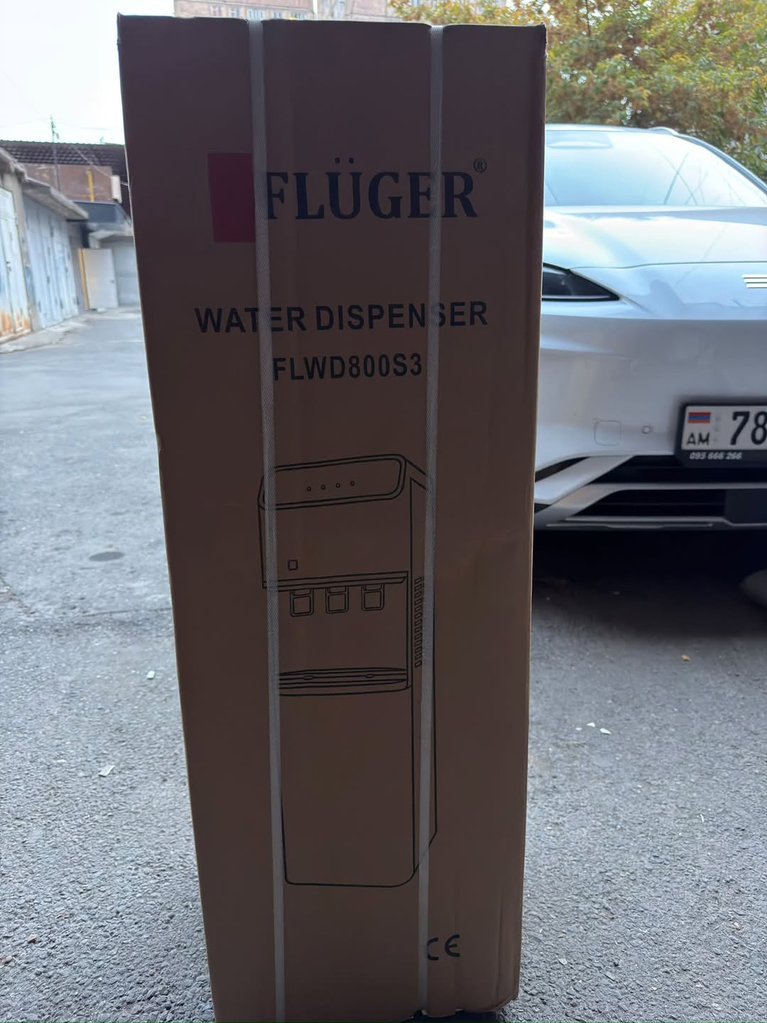 Flüger FLWD800S3 water dispenser, new