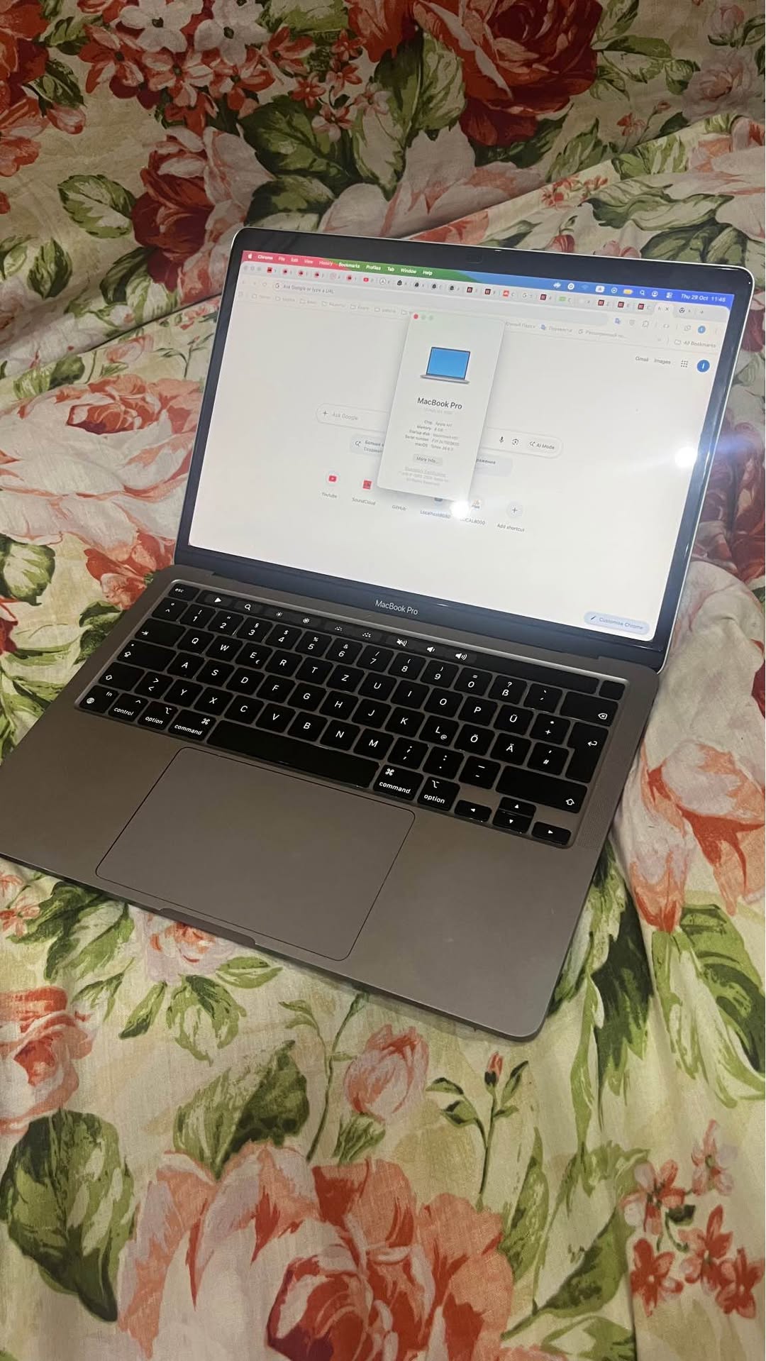 MacBook Pro 13 2020 M1 8GB 256GB