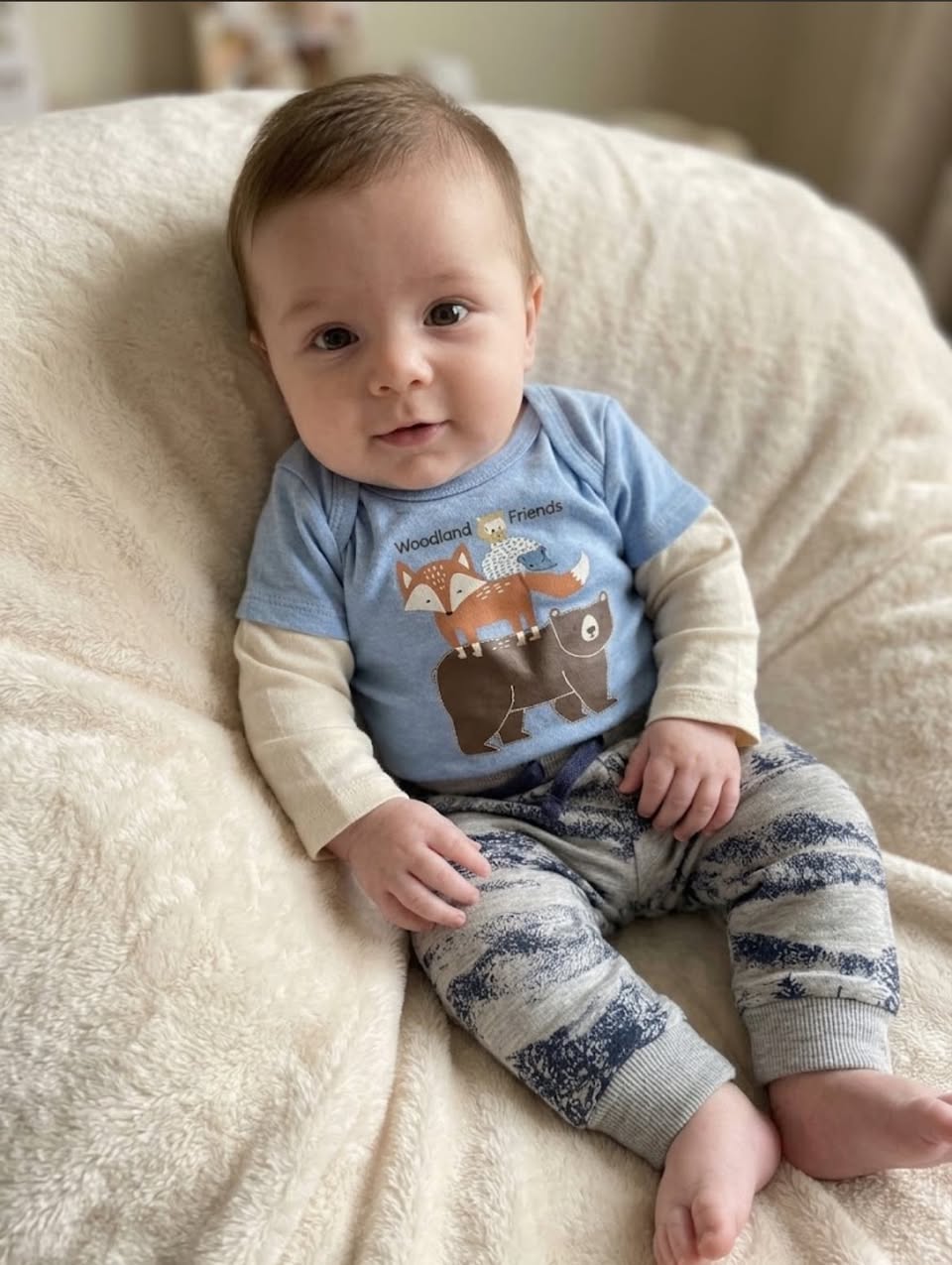 Baby woodland outfit, 3-6 months