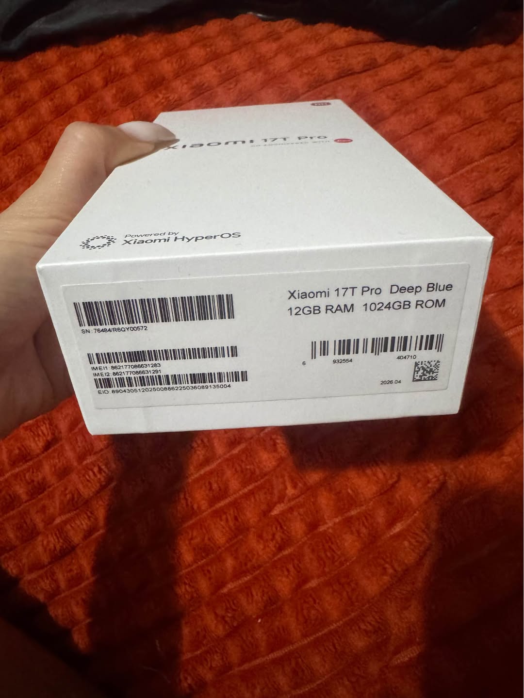 Xiaomi 17T Pro 1024GB Derin Mavi