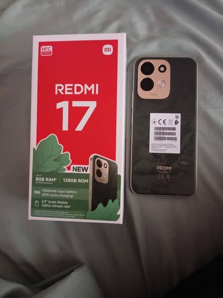 Redmi 17 ახალი, 2 წლიანი გარანტია