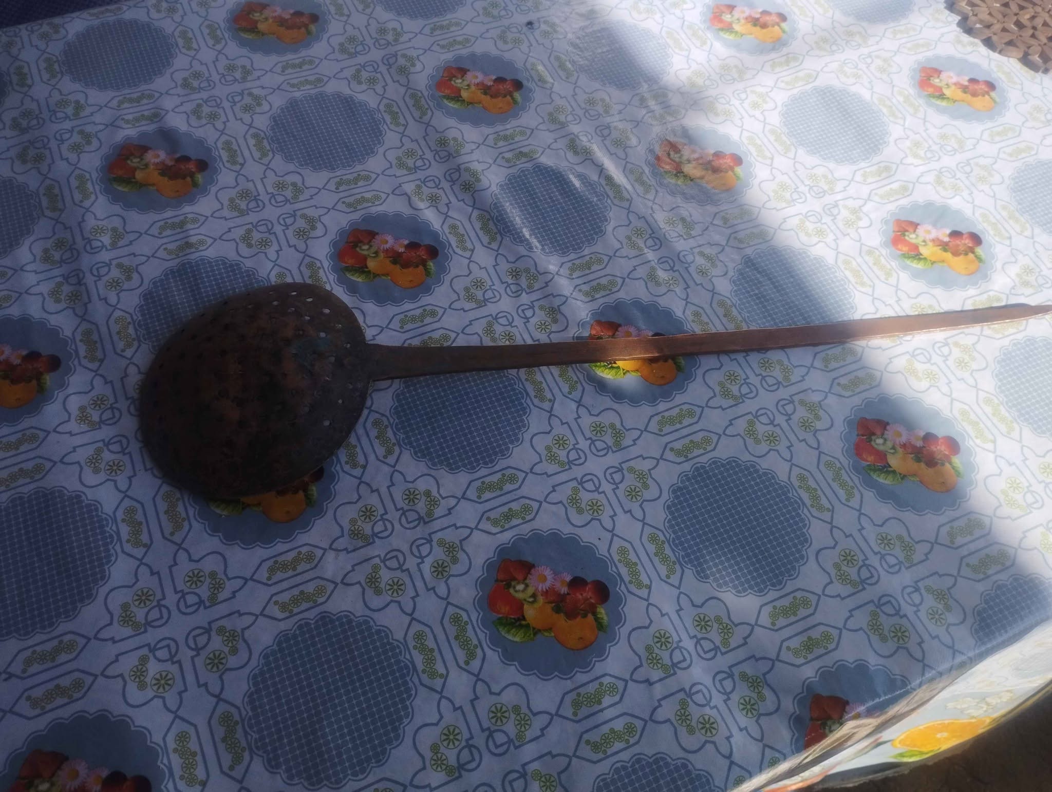 Təmiz mis süzgəc, tarixi bilinmir