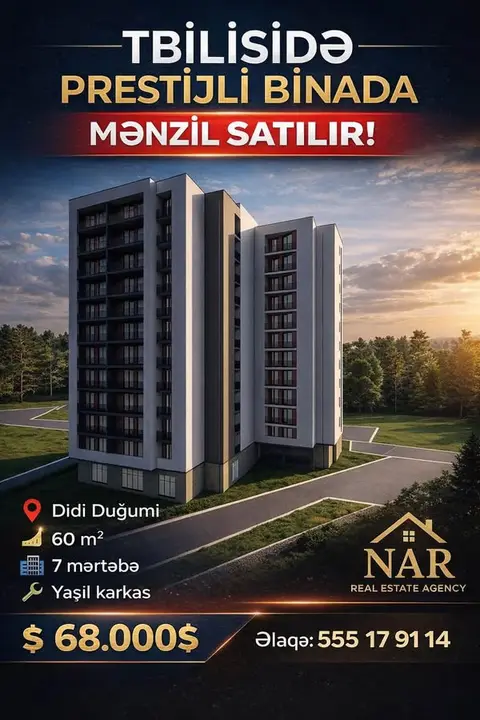 Mənzil 68.000 dolar