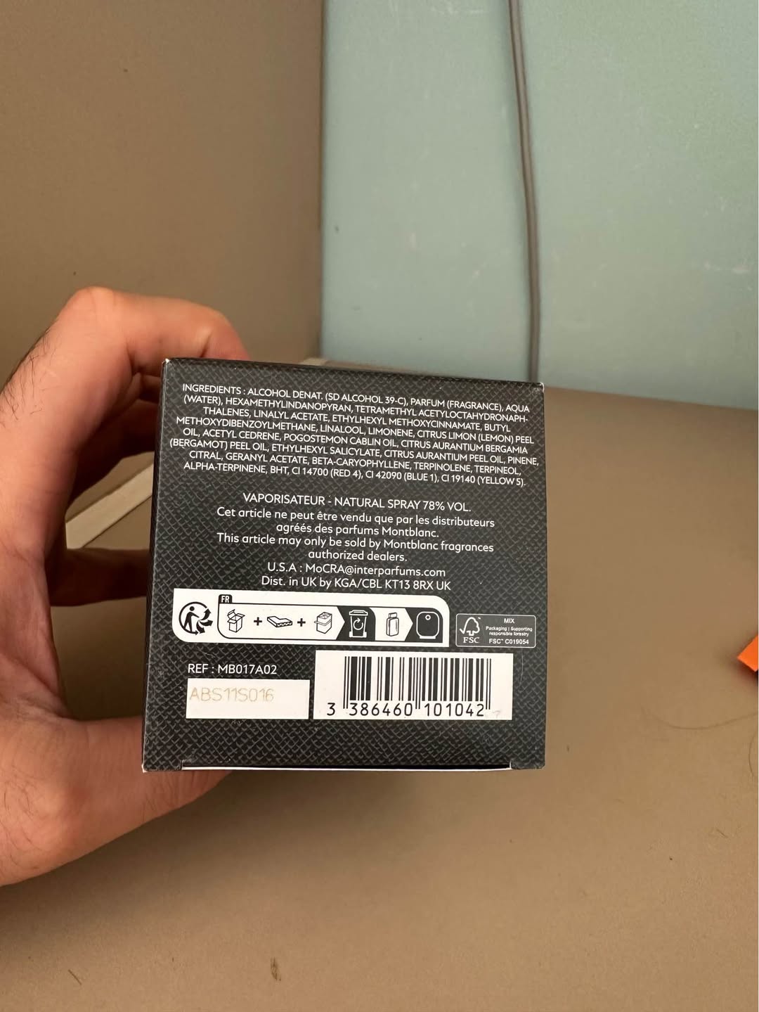 Orijinal parfüm 60 ml, gin 24500 dram