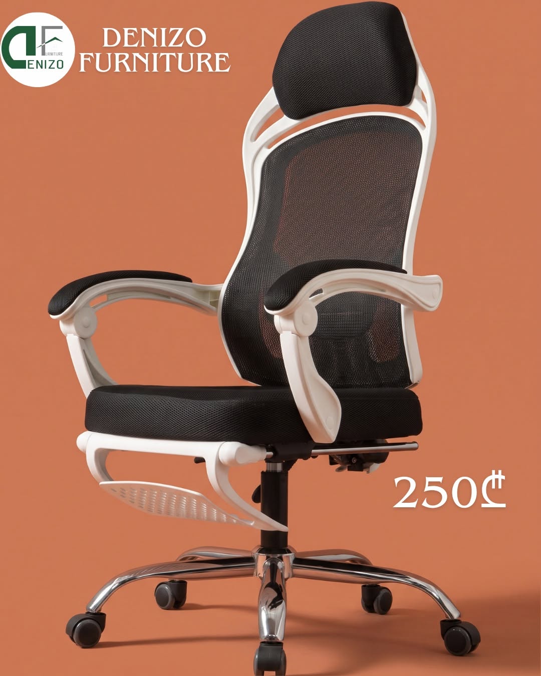 # 🪑 Ergonomik ofis sandalyesi satılık — 270₾