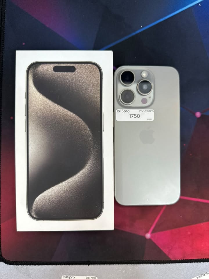 📱 იყიდება iPhone 15 Pro — — 1,750₾