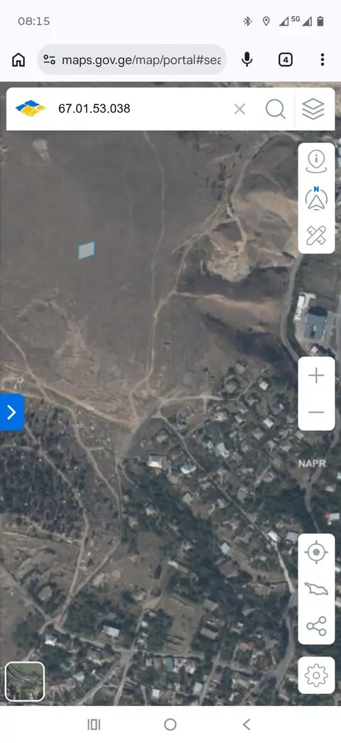 Land plot, Kaspi