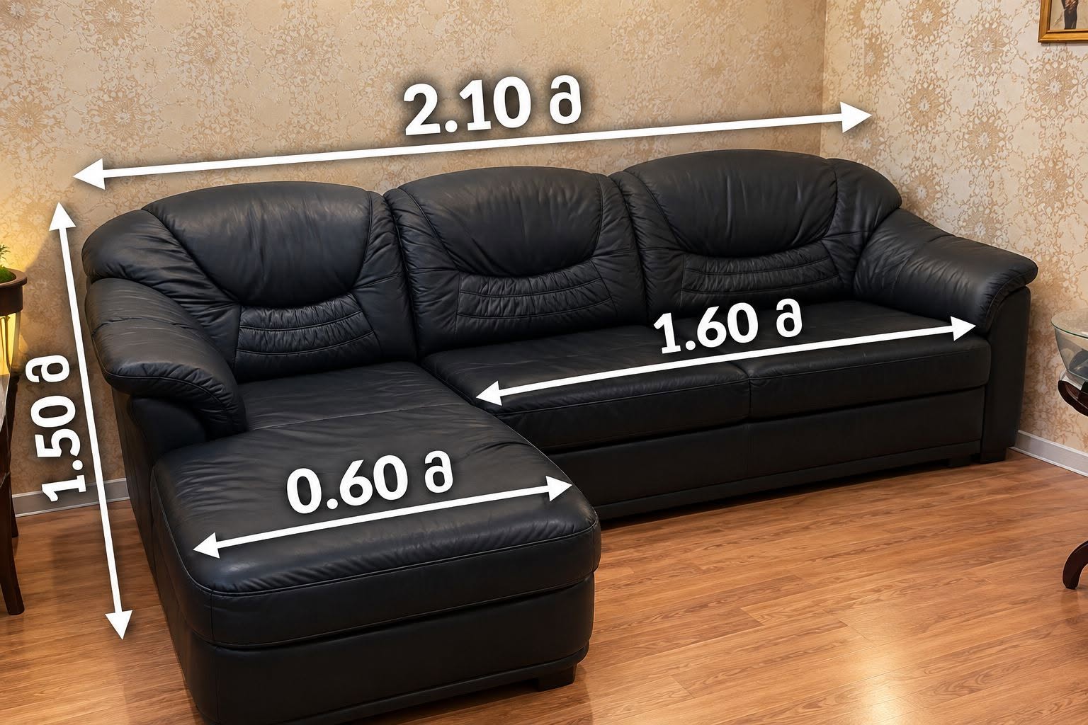 For sale German quality corner sofa! — 1,800₾