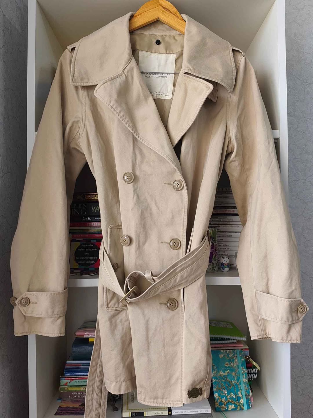 Denim & Supply Ralph Lauren trench coat, size M