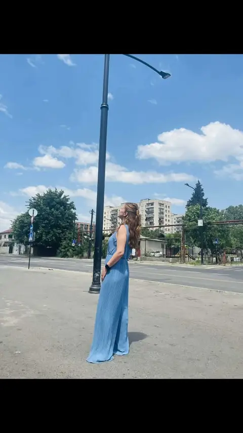 TALCO კომბინიზონი, ცისფერი