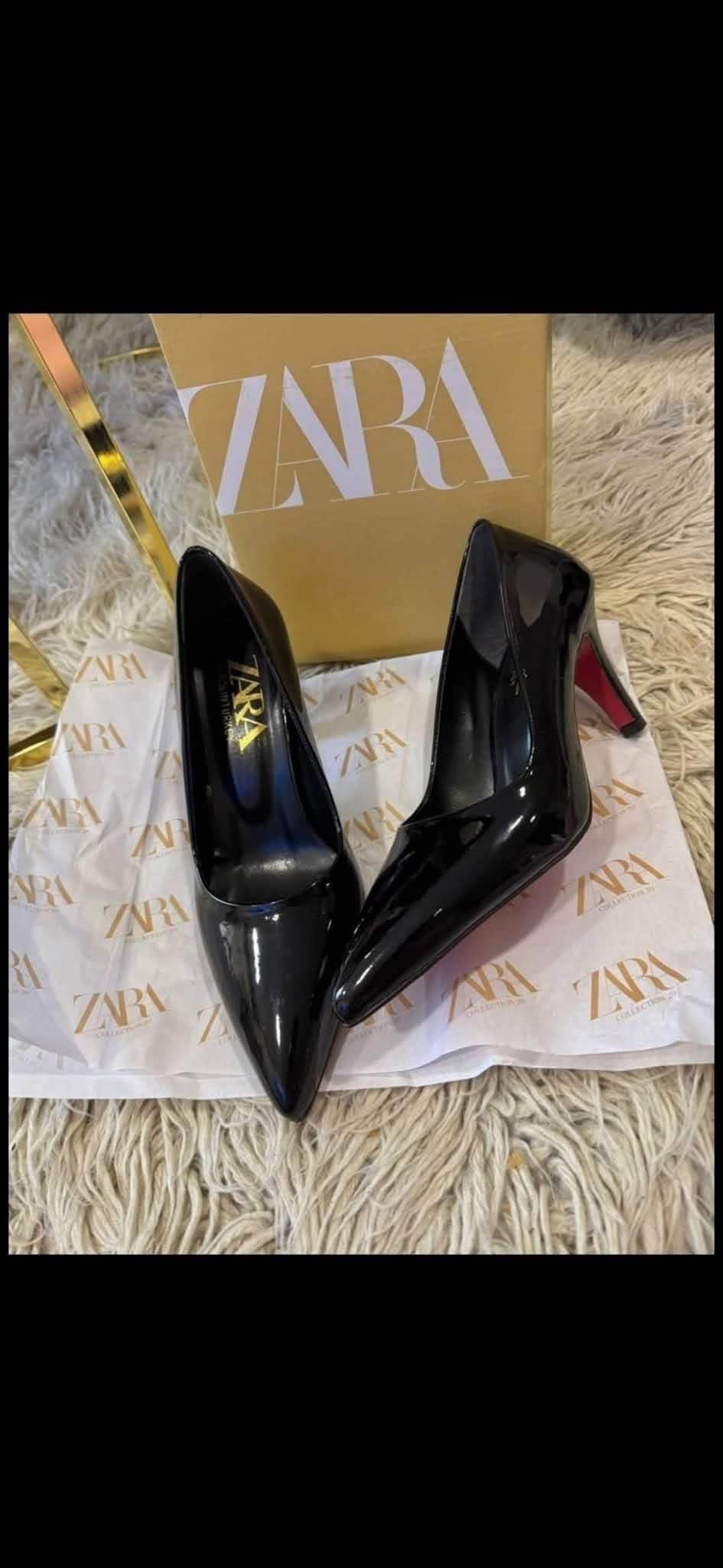Zara qara dizli ayaqqabı, ölçüsü 39