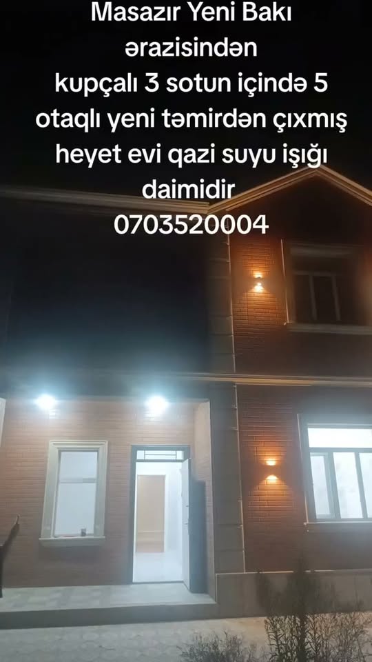 Müstakil ev, Bakü