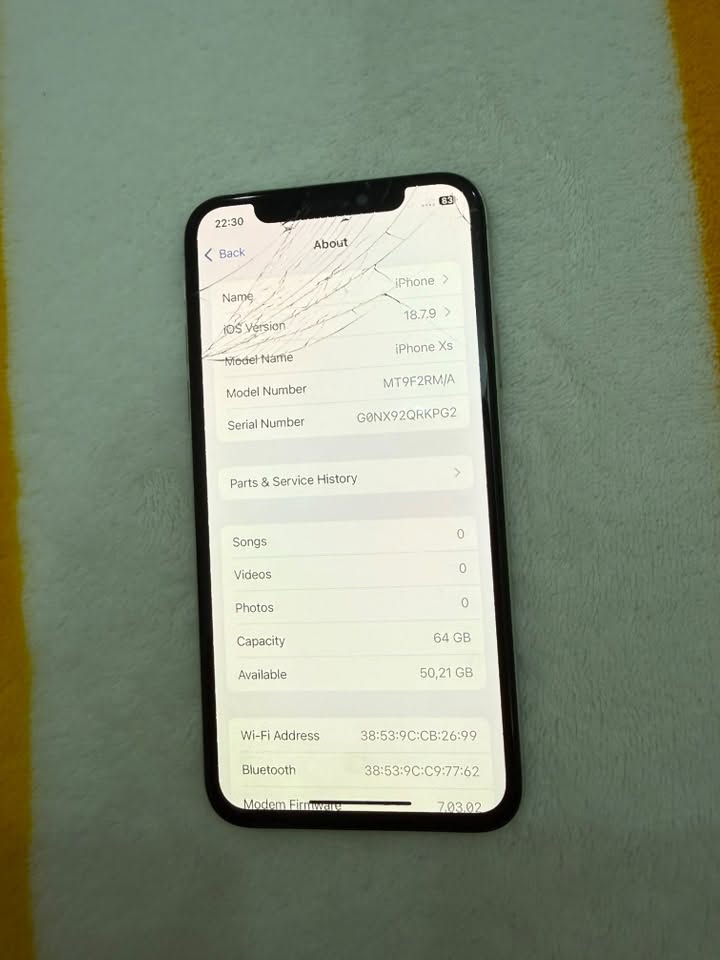 iPhone XS is sold at 220₾