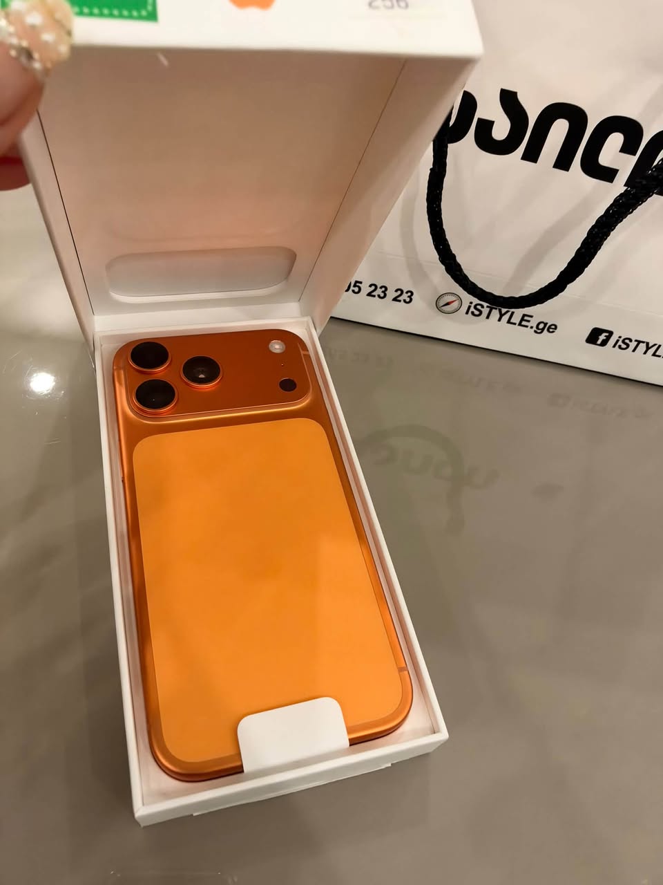 iPhone 17 Pro Max 256GB, mühürlü