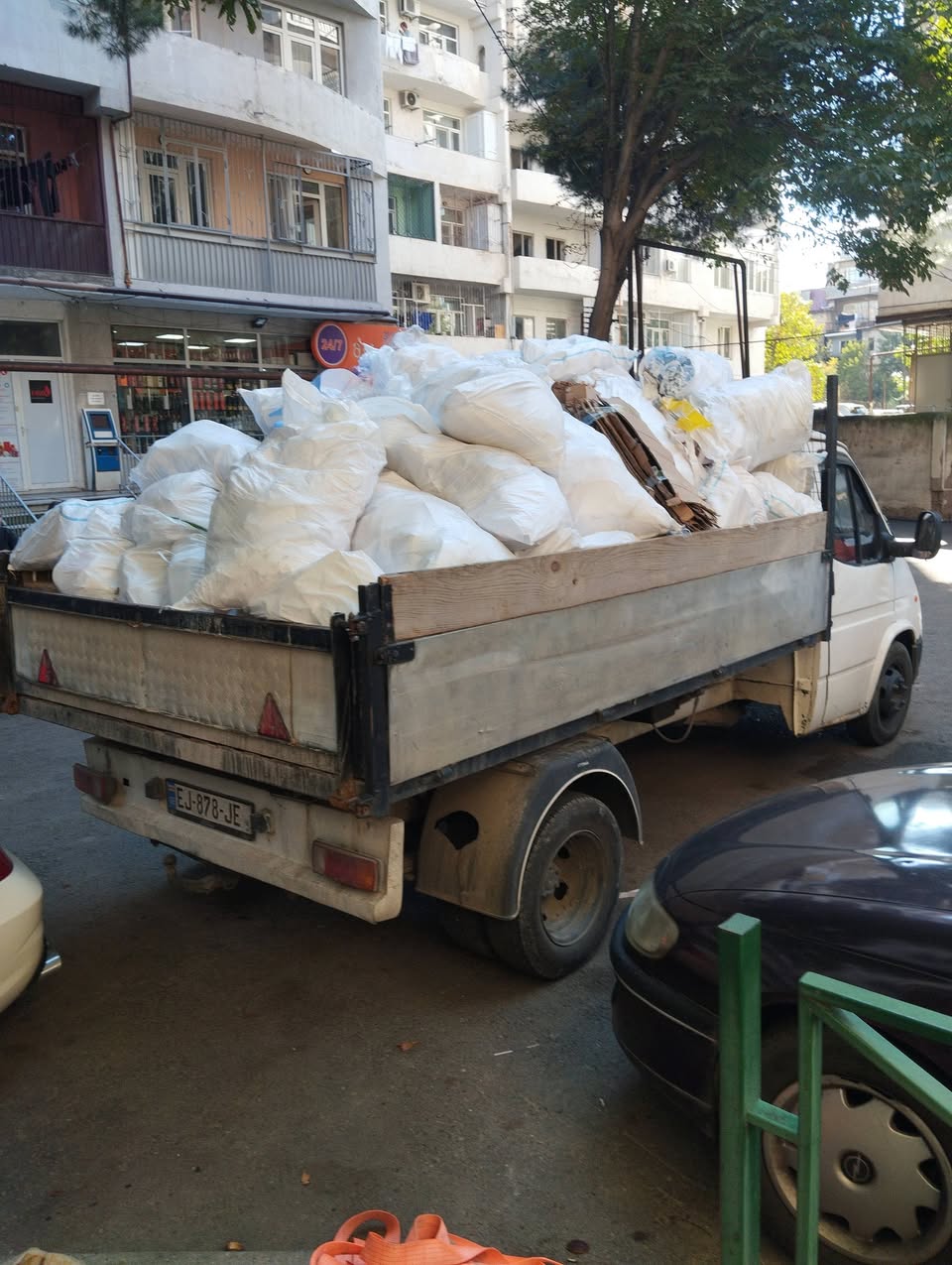 Importing construction waste and old furniture