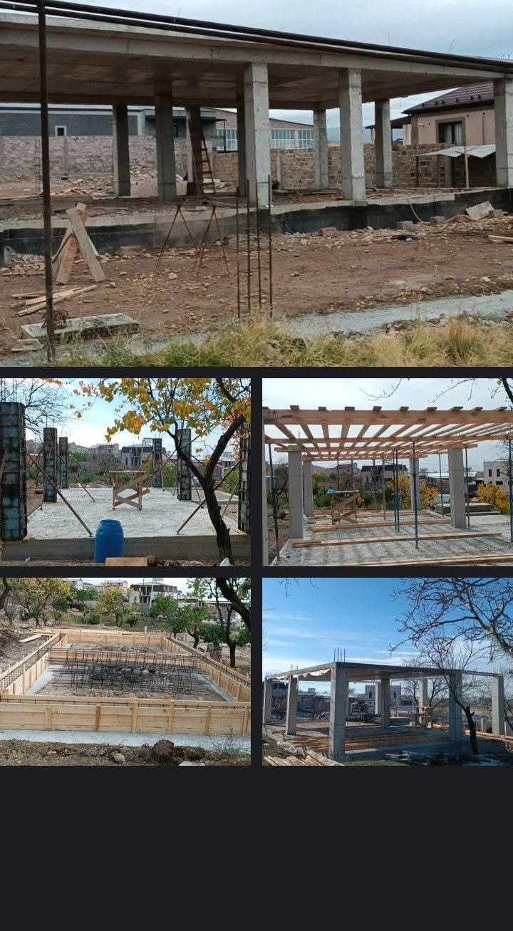 Həyata keçiririk İnşaat İşləri, Monolit, Armatur.