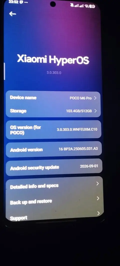 POCO M6 Pro 512GB, обмен возможен
