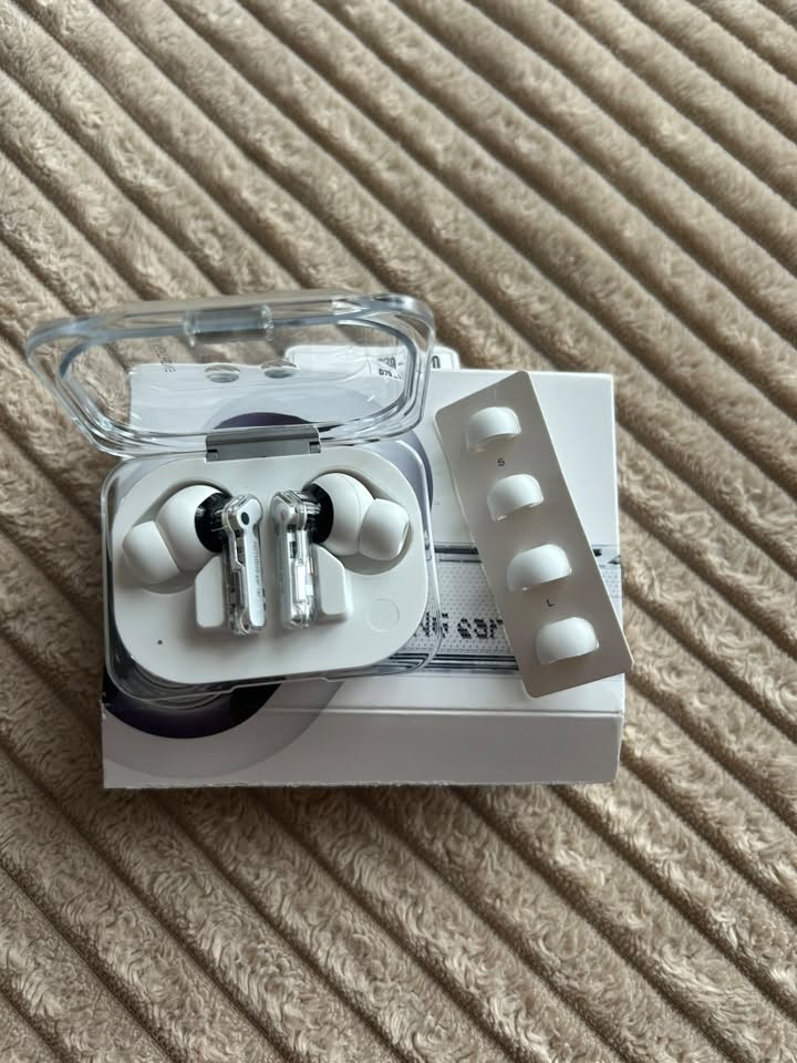 Nothing Ear (a) white earbuds with box