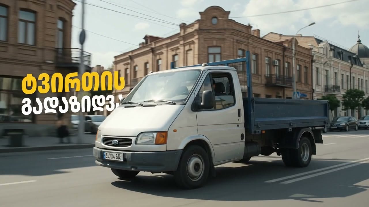 Cargo transportation in Tbilisi and regions