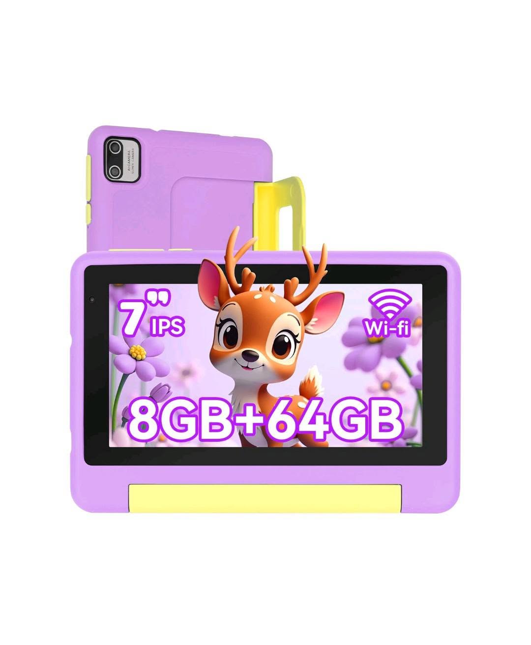 İndirim!! Çocuk tablet Android 13 ile, 8GB
