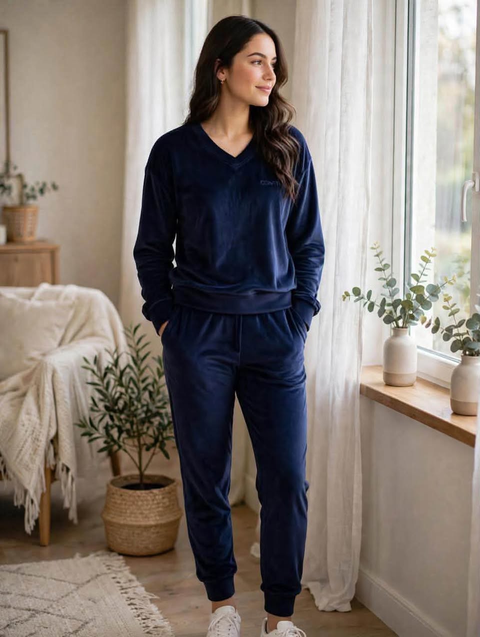 Yünlü kostüm, S-XL bedenler