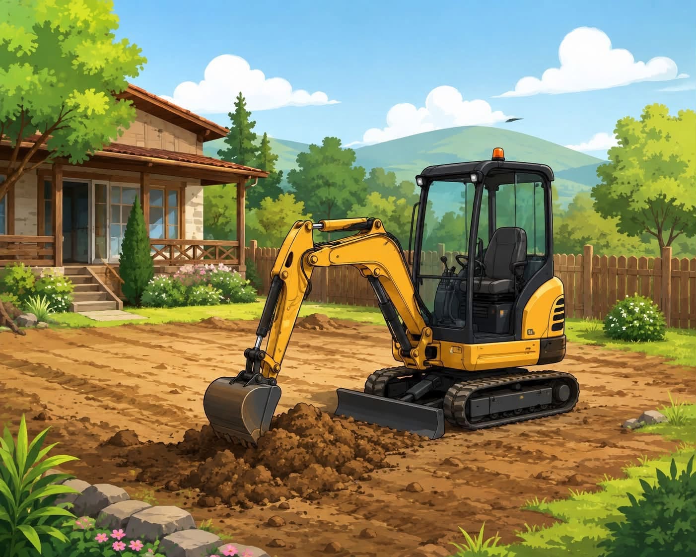 🏡 Daçada həyətin təşkili planlaşdırırsınız? Başlayın