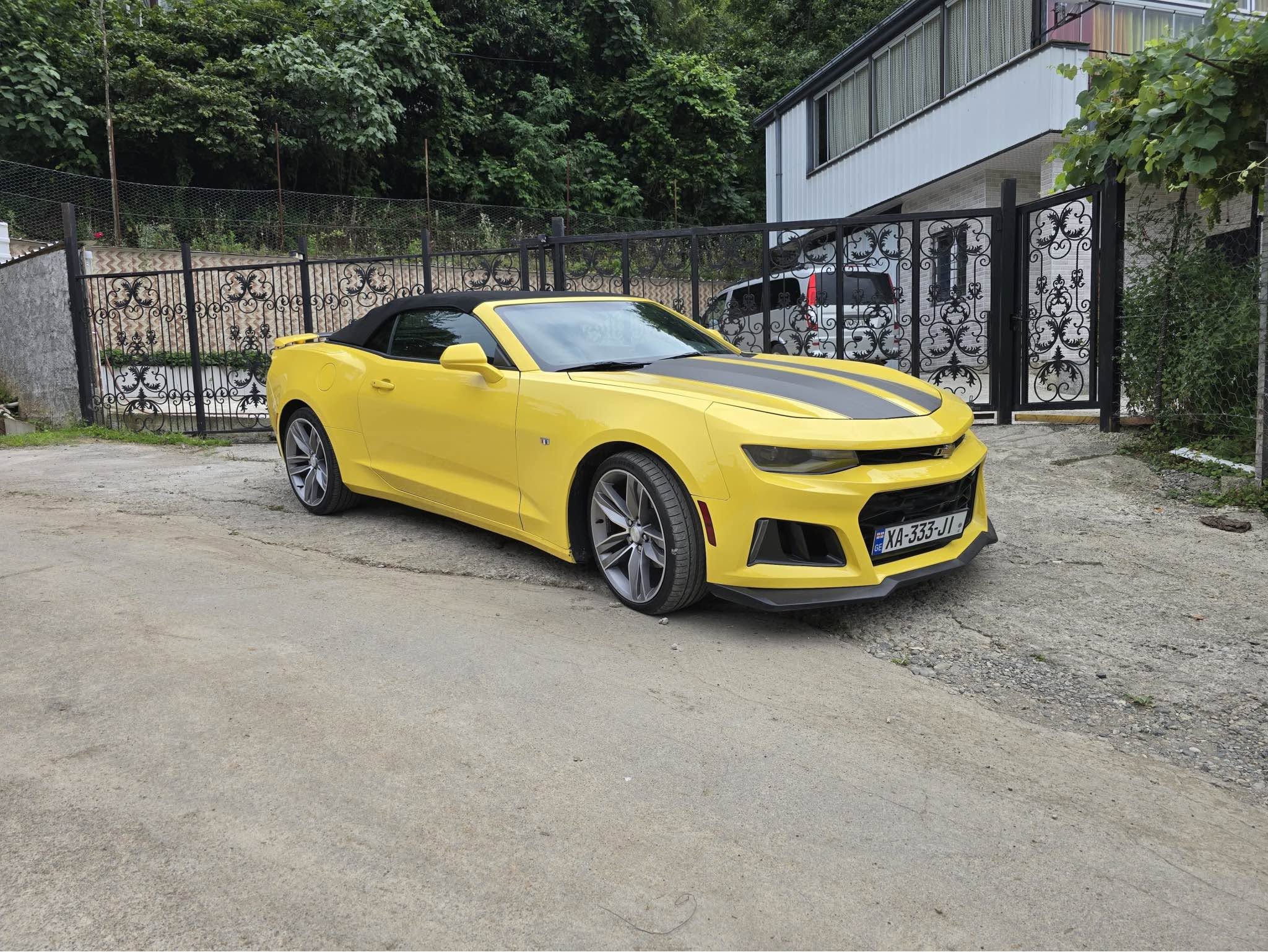 Обмен! Chevrolet Camaro Convertible 3.6 двигателем, 2016 — 13,000$