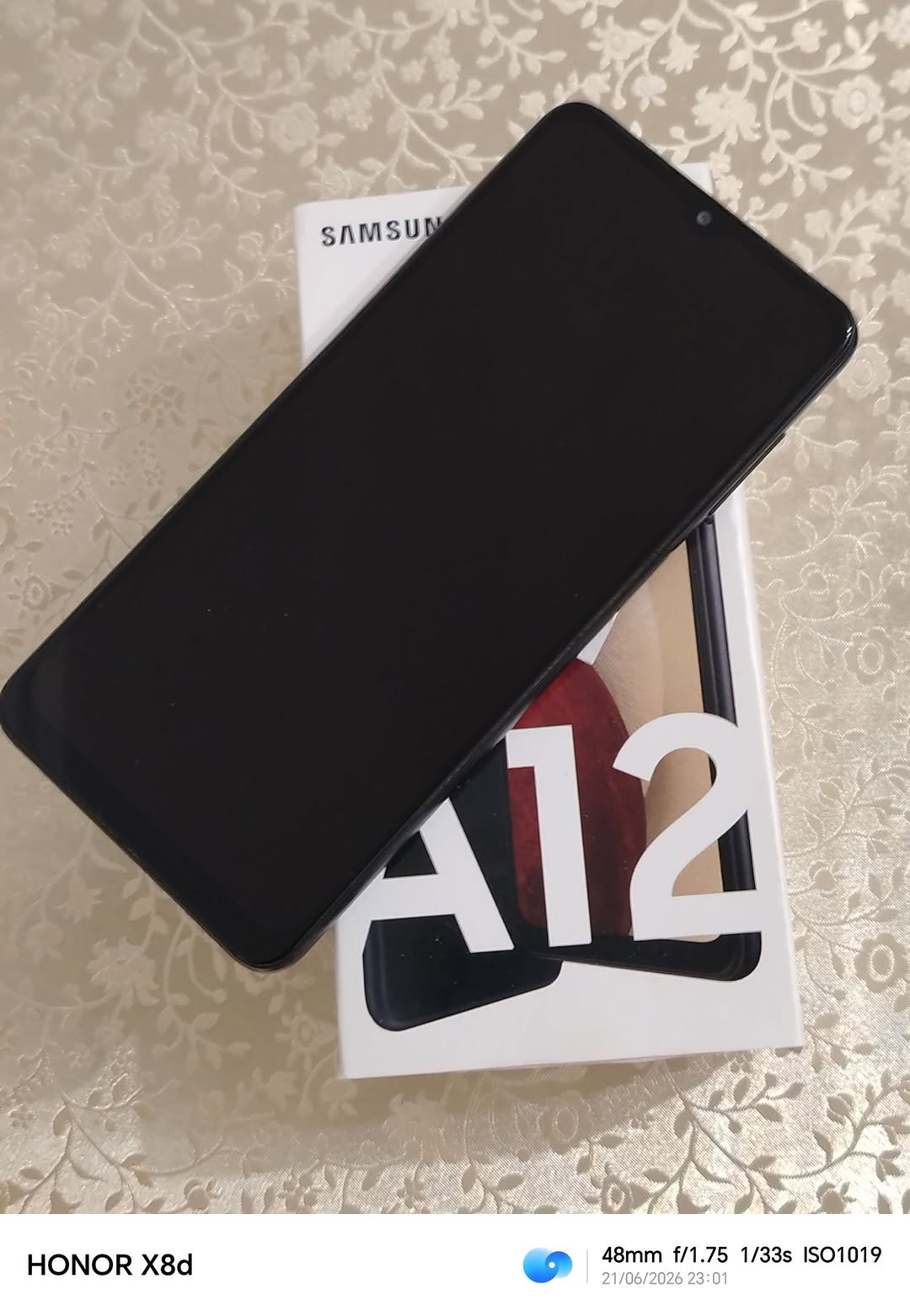 Satılık Samsung A12, yeni gibidir, ideal çalışır, fiyatı 150