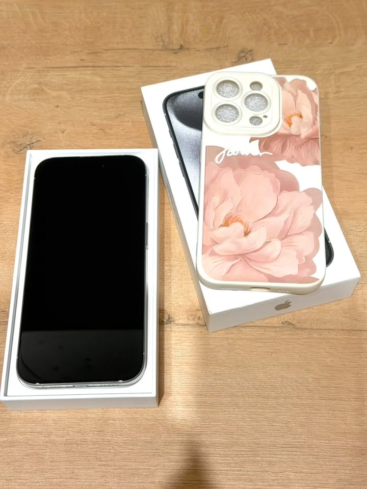iPhone 15 Pro 128GB ქეისით