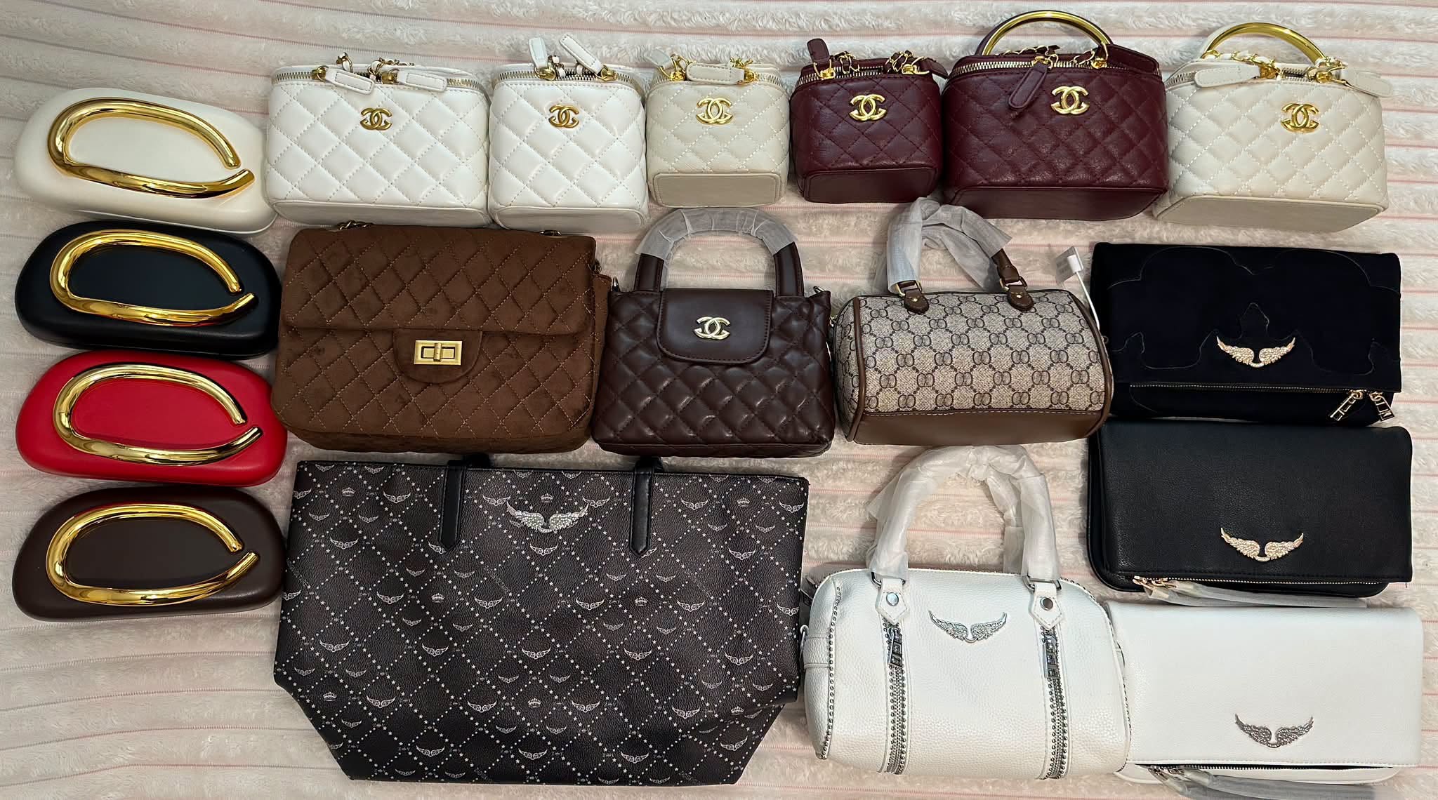 Assorted handbags, each 45₾