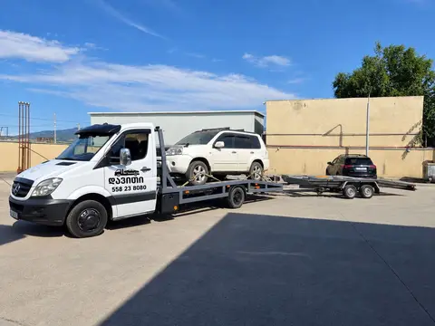 I will take a car, motorcycle or cargo from Tbilisi
