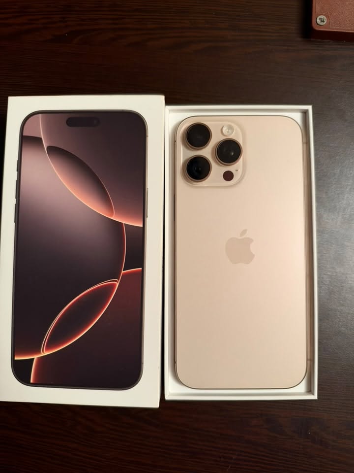 iPhone 16 Pro Max, ყუთით