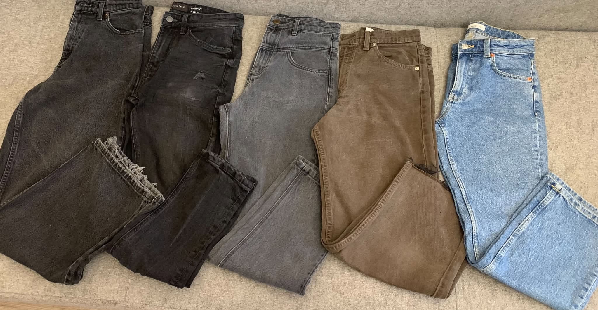 Mango, Stradivarius jeans, size 36