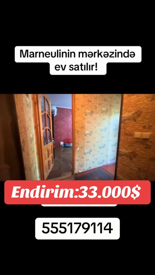 Mərənəuli mərkəzində mənzil satılır