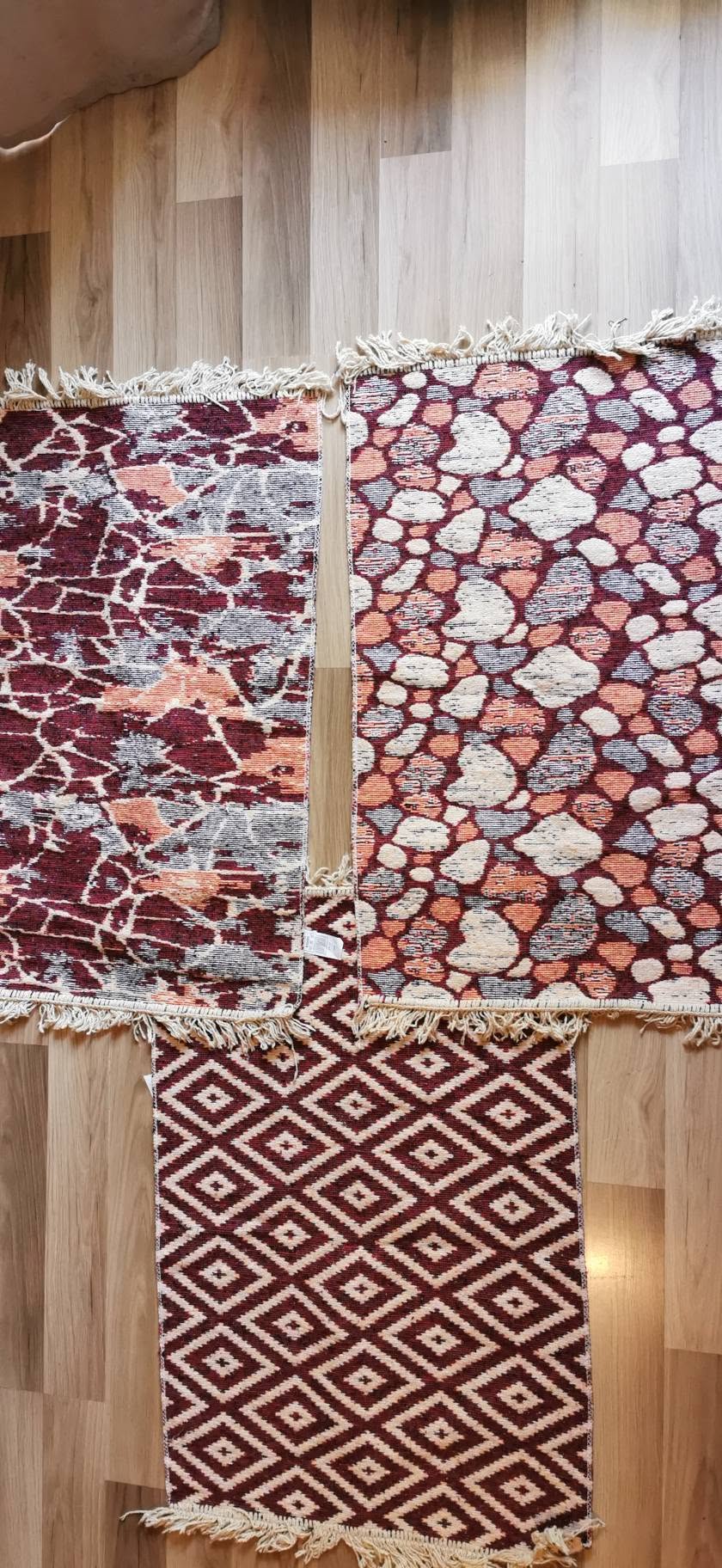 New curtains from store Hali. Can be washed