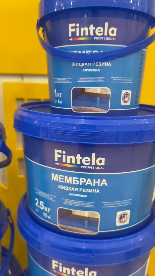 Fintella հեղուկ կաուչուկ ջրակայուն թաղանթ