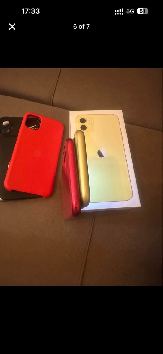 iPhone 11 red for sale urgently — 350₾