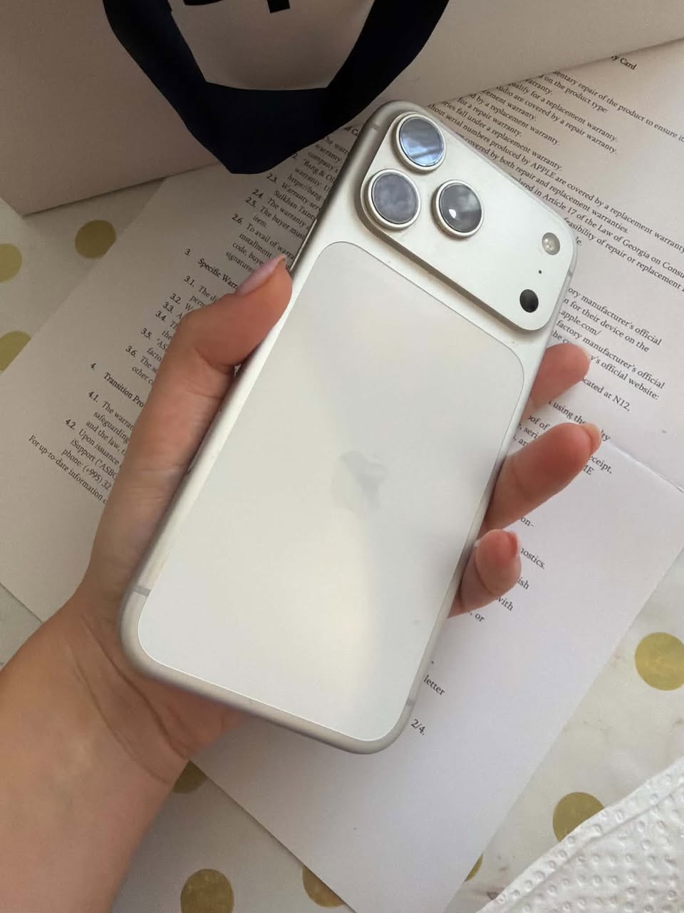 iPhone 17 Pro Max 256GB, ბატარეა 92%