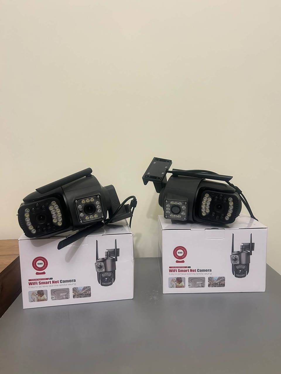 V380 WiFi smart net cameras, 2 pcs