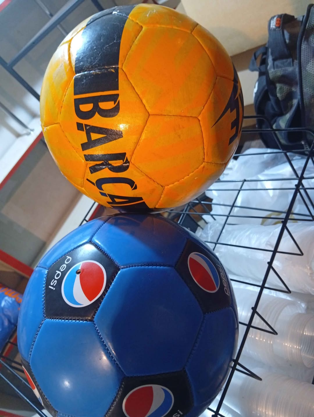 Futbol topu, 2 ədəd