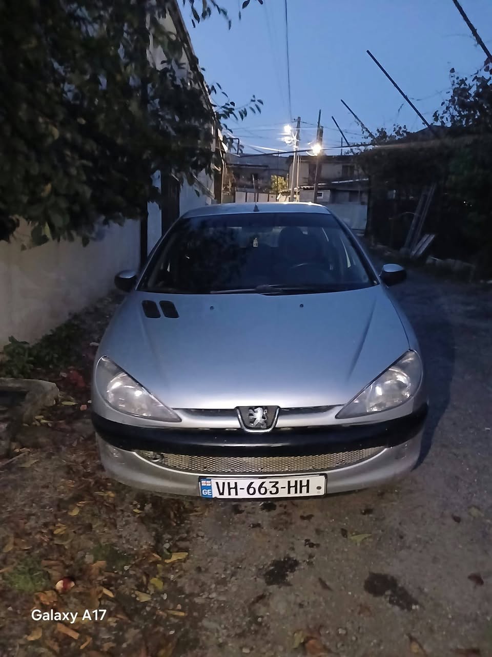 Silver Peugeot 206, 1.4 economical