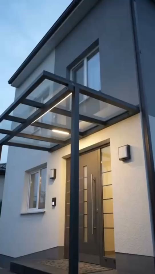 🏡🔩 Металлические навесы - комфорт и защита