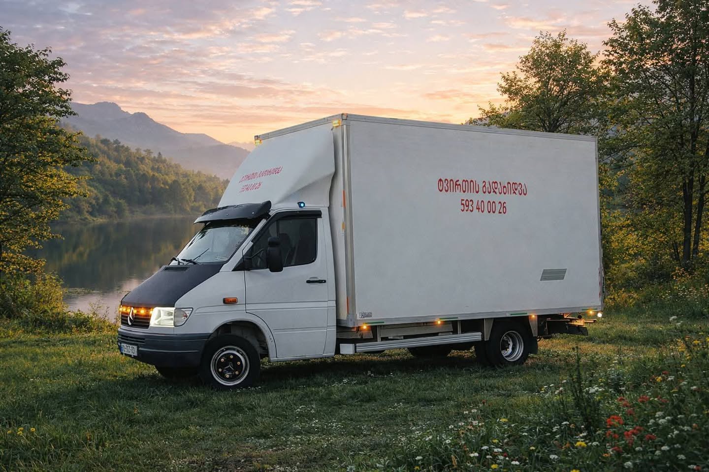 Cargo transportation from Tbilisi in all directions.