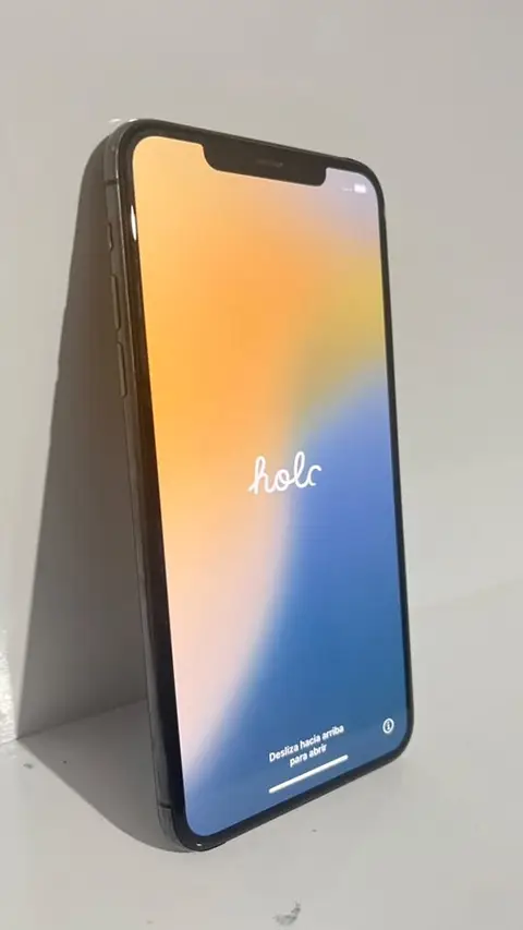 iPhone 11 Pro Max with a cracked screen