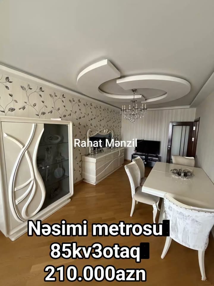 3 oda daire satılık, Bakü - 210,000 ₼