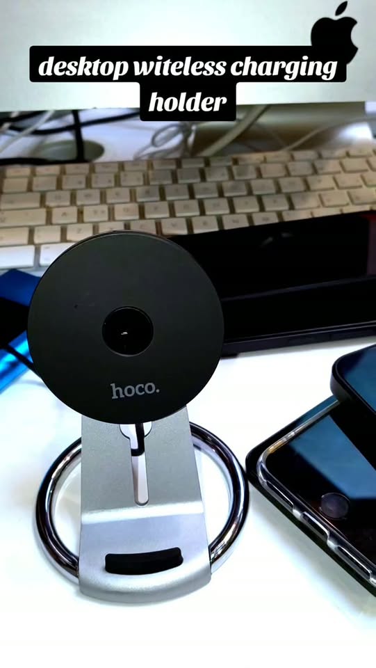 Hoco desktop wireless charging holder