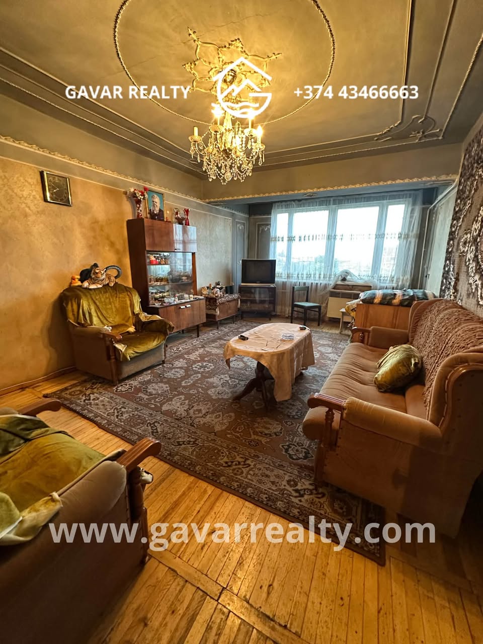 A 3-room apartment is for sale in Gavar, $30,000