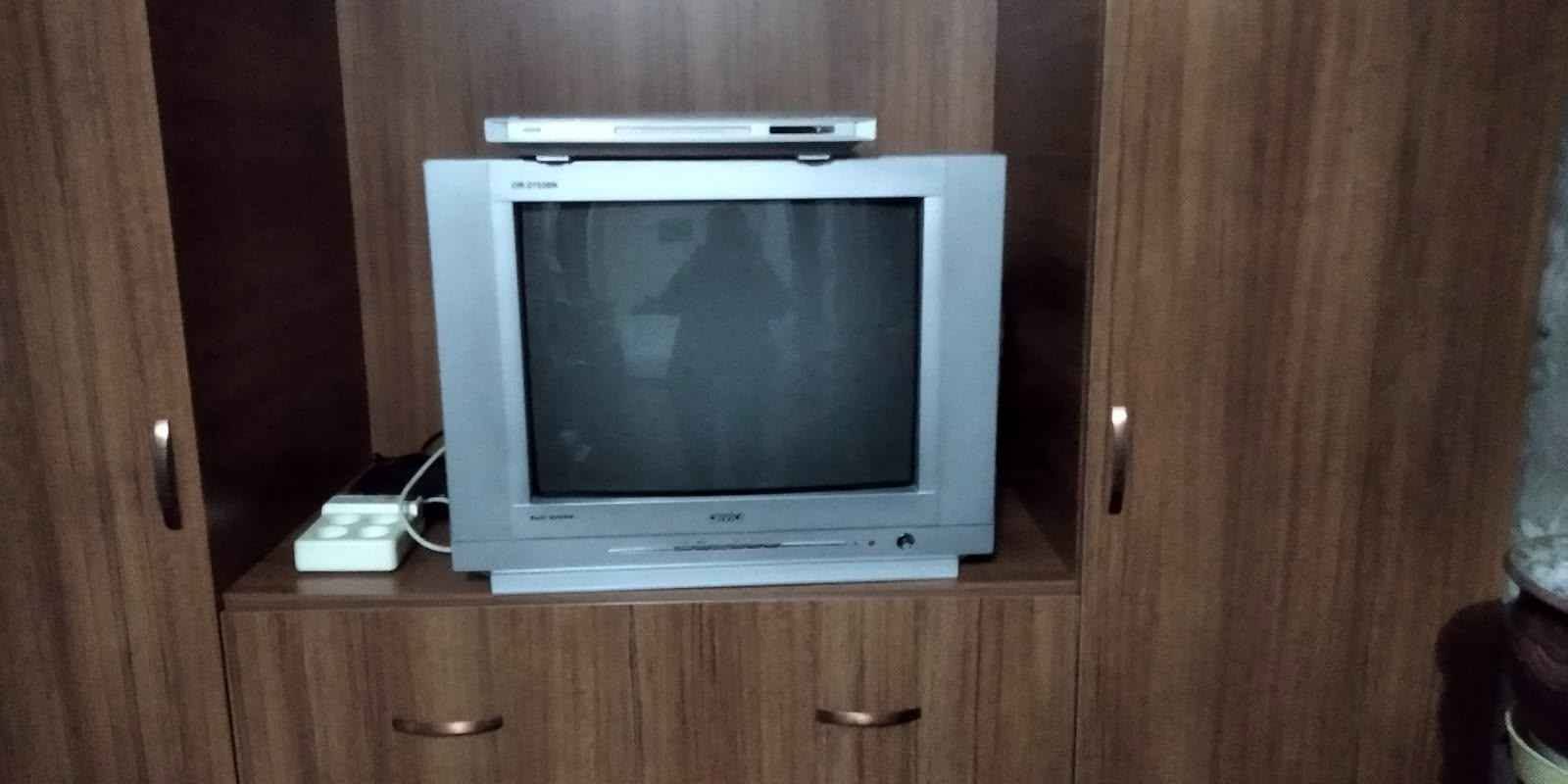 ტელევიზორი და DVD პლეერი