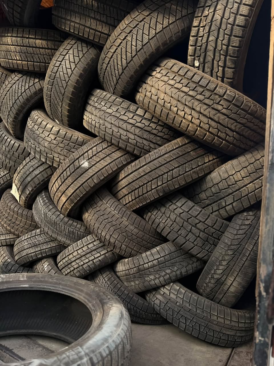 We got winter tires in Rustavi! 📲
