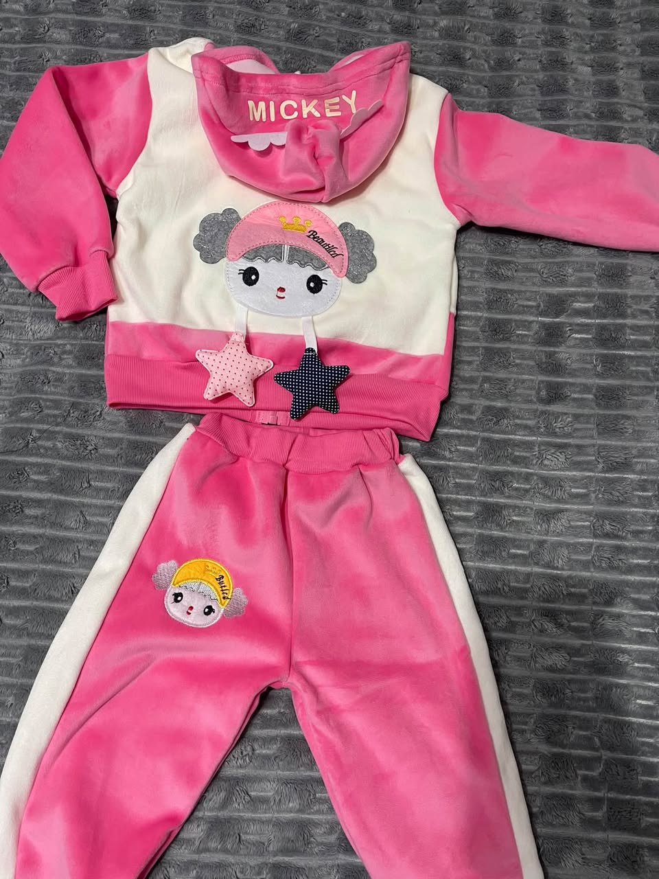 Pink children's set, 3-4 years